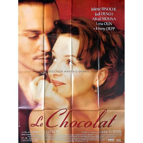 CHOCOLAT French Movie Poster - 47x63 in. - 2000