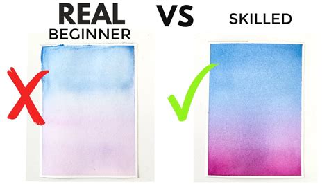 How To Blend Two Colors Of Paint Watercolor Dos And Donts For