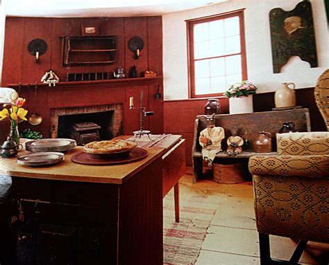 Colonial Keeping Room Primitive Dining Rooms Keeping Room Ideas