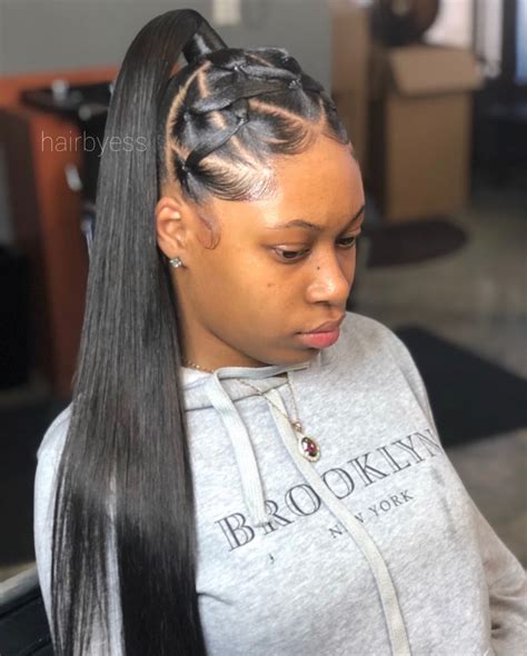 Ponytail Hairstyles For Black Girls