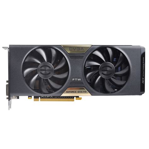 Evga Asia Products Evga Geforce Gtx 770 4gb Dual Ftw W Evga Acx Cooler 04g P4 3776 Kr