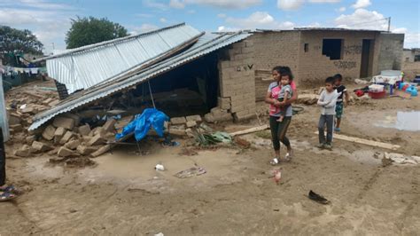 Lambayeque Se registran más de 20 viviendas colapsadas en Jayanca por