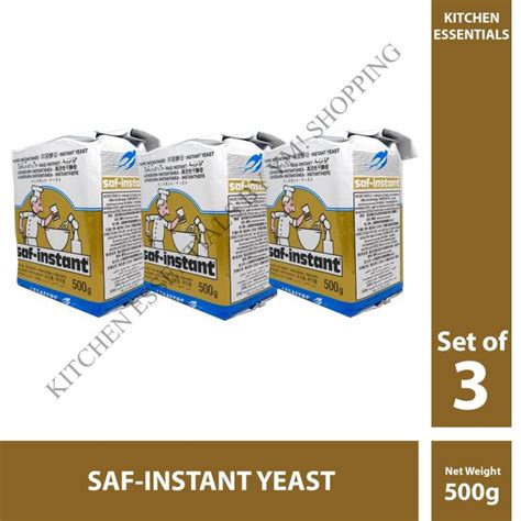 YMS Set Of 3 SAF Instant Yeast Lazada PH