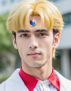 Man Sailor Moon Cosplay Face Swap Id