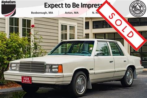 1981 Plymouth Reliant Four Door Sold Vehicles 50780305