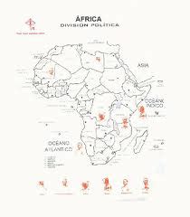 Africa Division Politica Con Nombres ABATO