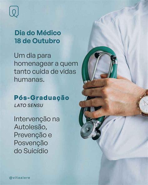 18 de Outubro dia do Médico Blog Instituto Vita Alere