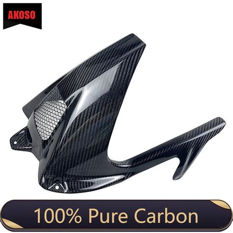 100 Dry Full Carbon Fiber Motorcycle Modified Rear Fender Hugger