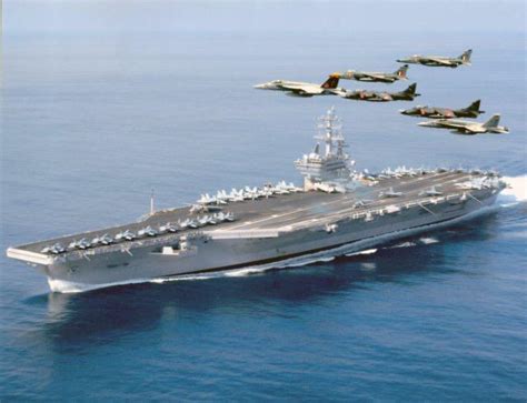 Americas Largest Aircraft Carrier USS Nimitz To Conduct War Drill With