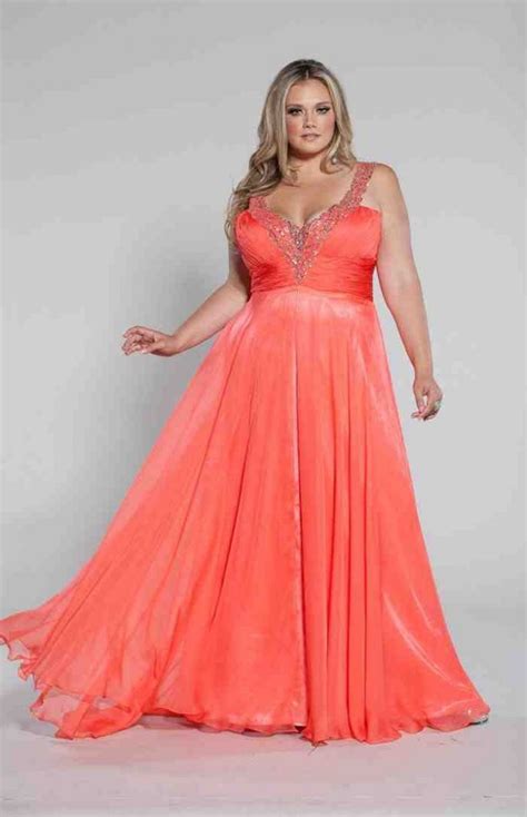 Coral Wedding Dress | DressedUpGirl.com