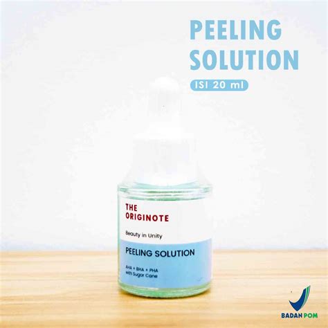 Jual The Originote Peeling Solution Ml Serum Eksfoliasi Wajah Untuk