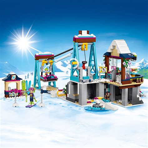 LEGO Friends Snow Resort Ski Lift - - Fat Brain Toys