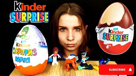 Kinder Surprise Eggs Unwrapping And Kinder Joy Mukbang Unboxing Eating Sounds Tasty Asmr Youtube