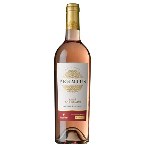 Vin rosé Bordeaux YVON MAU la bouteille de 75cL à Prix Carrefour