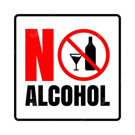 Sin Alcohol Vectores Png Dibujos No Alcohol Sin Icono De Alcohol No