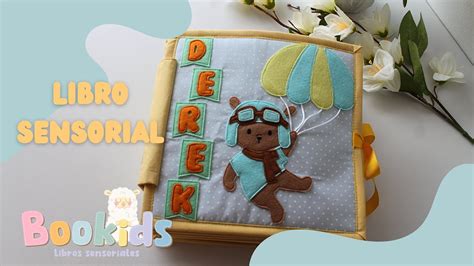 Libro sensorial para bebés y niños desde los 6 meses YouTube