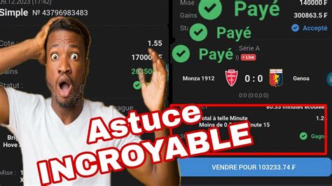 CETTE ASTUCE PEUT TE RENDRE MILLIONAIRE SUR 1XBET OPTION FAILLE1XBET