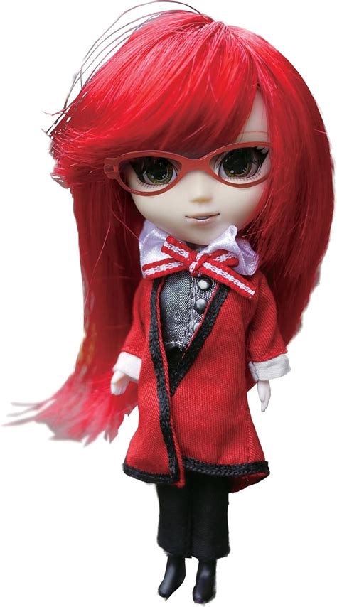 Docolla Pullip Doll Black Butler Grell Pullip Figure Doll Toys And Games