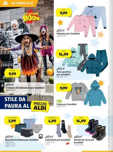 Volantino Aldi Halloween Offerte Speciali Gbr