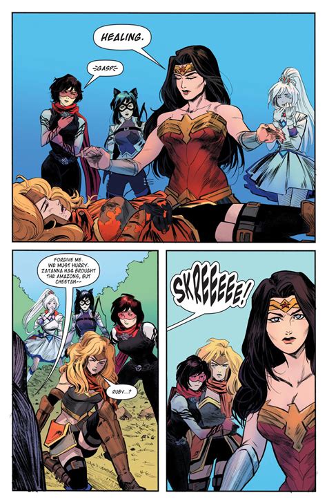 Dc Rwby 4 5 Page Preview And Covers Released By Dc Comics