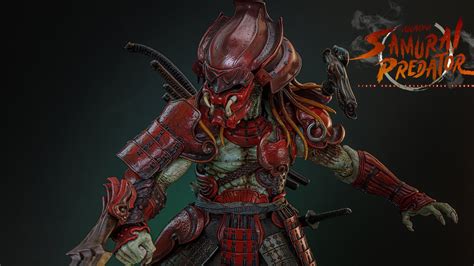 Hot Toys Reveals ALIEN VS PREDATOR Akaoni Samurai Predator Collectible Figure GeekTyrant