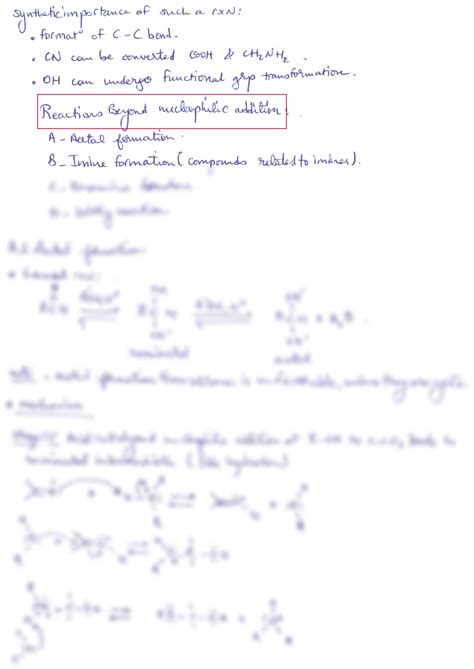 Solution Aldehydes And Ketones Nucleophilic Addition To The Carbonyl