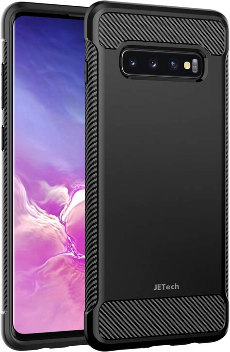 Jetech Slim Fit Case Compatible With Samsung Galaxy S10 Plus S10 Thin