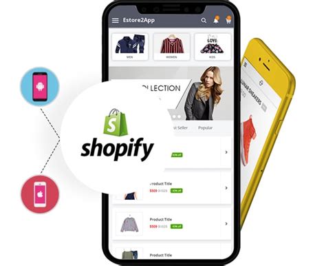 Estore2app Shopify Mobile App Ecommerce Mobile App Builder