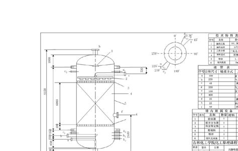 填料吸收塔cad画图word文档在线阅读与下载无忧文档
