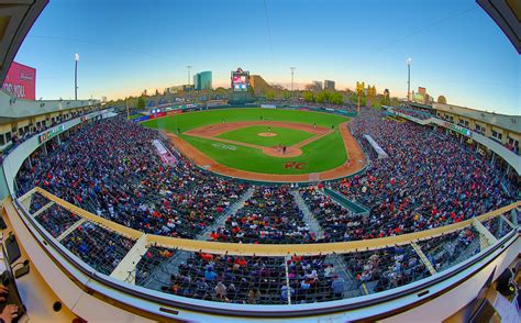 Sacramento River Cats vs Salt Lake Bees, Sacramento River Cats at ...