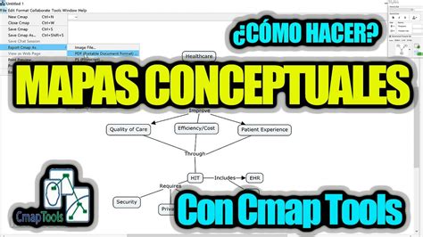 Hacer Mapas Conceptuales Perfectos Con Cmaptools Youtube