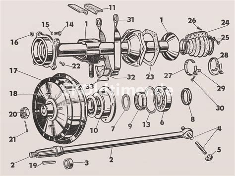 Radlager Hinterachse 2306A ŠKOldtimer de