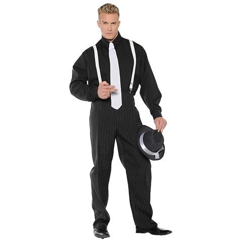 Gangster Men S Adult Halloween Costume Walmart