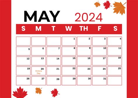 May Calendar Canada Alena Aurelia