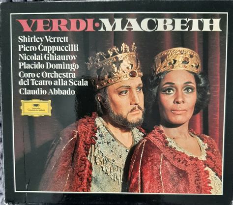 Verdi Macbeth By Piero Cappuccilli Cd Jun Discs Deutsche