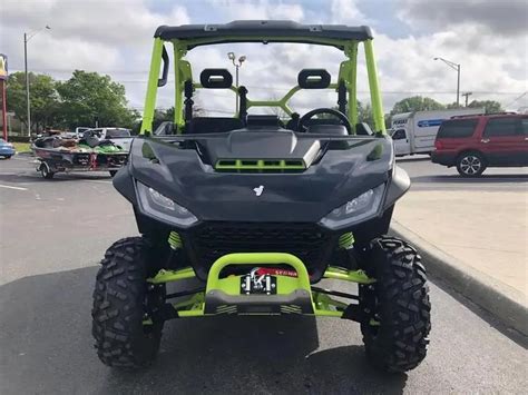 Side By Side Segway Fugleman Ut X Deluxe Black Green New Utility