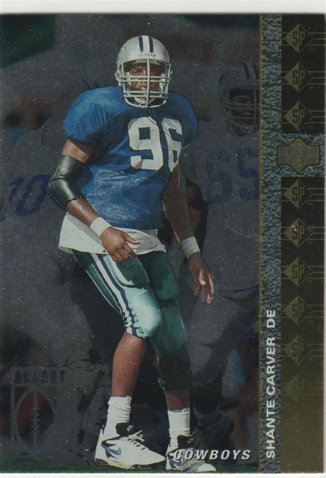 1994 Sp 123 Shante Carver Rc Cowboys On Ebid United States 216253968