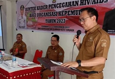 Pemuda Tomohon Diajak Mencegah Dan Antisipasi Penularan Hiv Aids