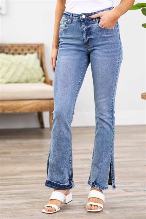 Sarah Stone Washed Bootcut Jeans · Filly Flair