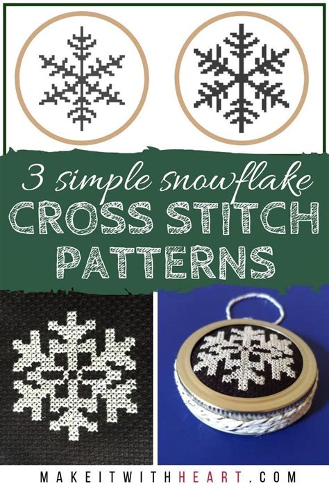 Free Snowflake Cross Stitch Patterns For Christmas Crafts Artofit