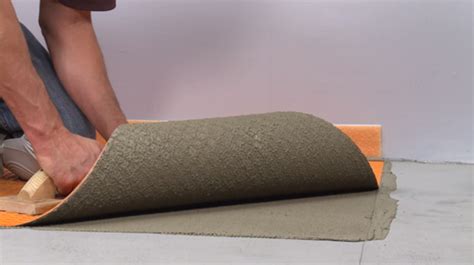 How To Waterproof A Bathroom Floor Using Schluter Ditra Underlayment