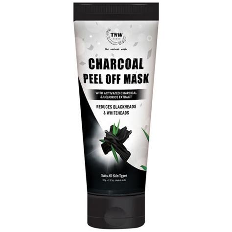 Buy TNW-The Natural Wash Charcoal Peel-Off Mask - Reduces Blackheads & Whiteheads, For All Skin ...