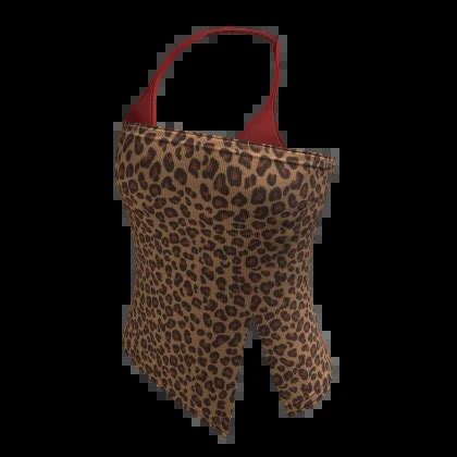 Y K Gyaru Leopard Top With Red Bikini Roblox Item Rolimon S