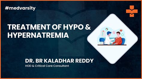 Treatment of Hypo & Hypernatremia | @MedvarsityOnlineLtd - YouTube