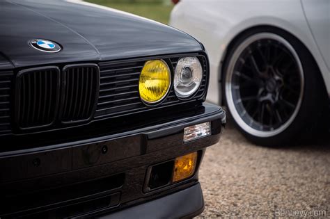 Yellow Headlight On BMW E30 BenLevy