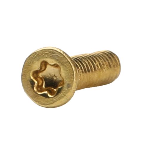 Brass Countersunk Machine Screws Metric Torx Head Machine Screws