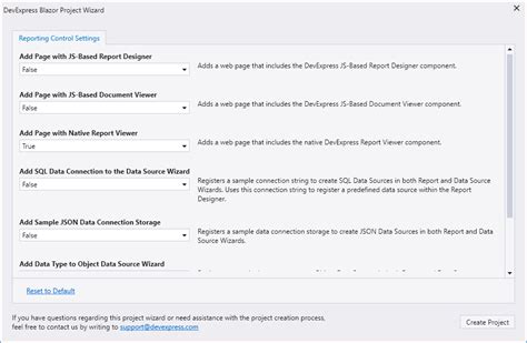 Use Devexpress Project Templates To Create A Blazor Reporting