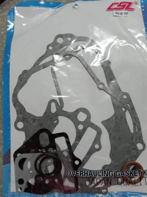 Overhaul Gasket Wave 100 Motorcylce Honda Lazada PH