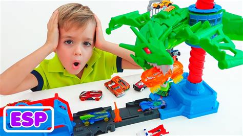 Vlad Y Niki Simulan Jugar Ultimate Garage Hot Wheels City YouTube