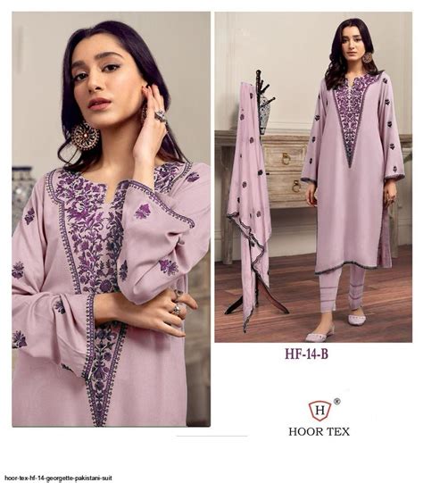 Hoor Tex Hf Georgette Pakistani Suit